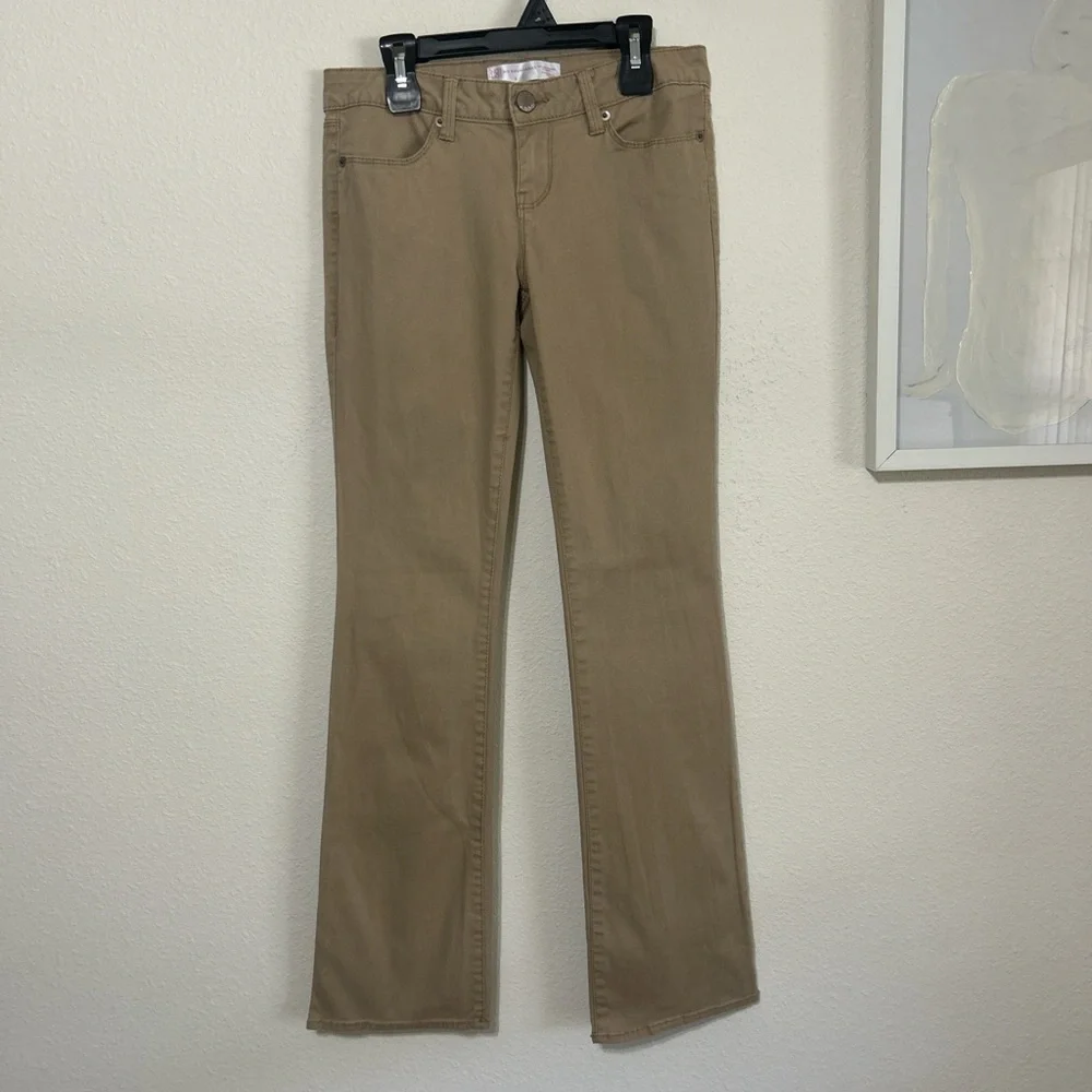 No Boundaries Women's Boot Cut Tan Jeans - Picture 1 of 5